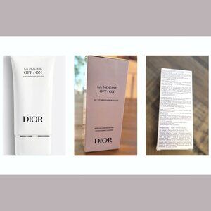 *NIB* DIOR LA MOUSSE OFF/ON Purifying foaming Cleanser, 150ml/5FL OZ FULL SIZE